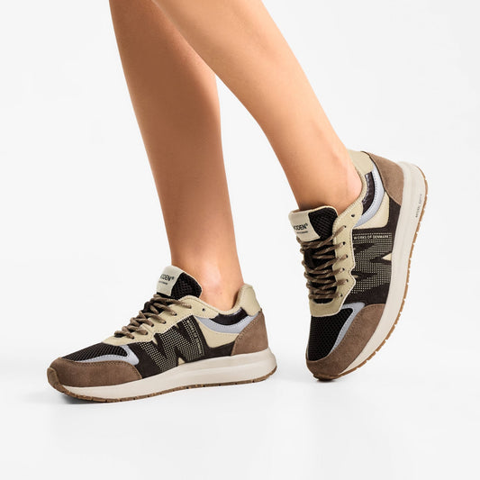 Woden - Sneakers, Rigmor Open Mesh - Chocolate Multi