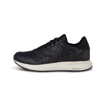 Woden - Sneakers, Nicoline Glitter - Black