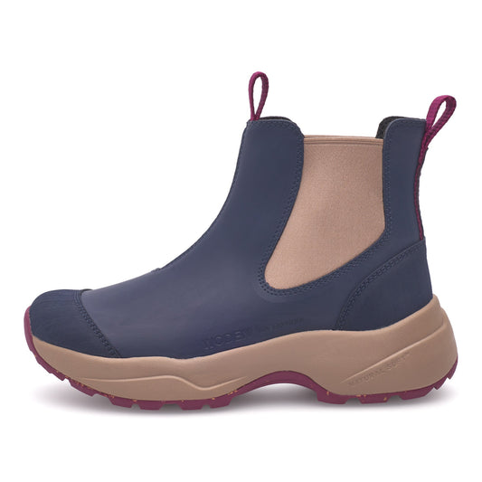 Woden - Siri Waterproof - Dark Navy / Taupe