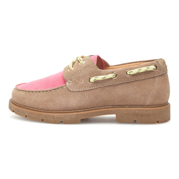 Woden STB Womens - Johanne Suede Tricolor - Taupe Multi