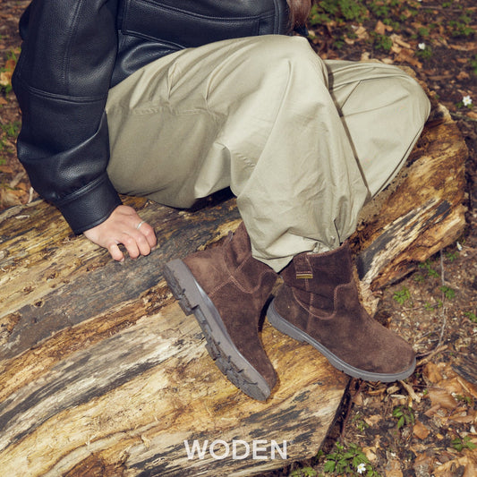 Woden - Luna Suede, WS223 - Chocolate