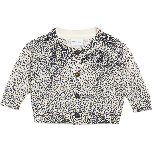 Mini A Ture - Baby Cardigan, Adriane - Raven