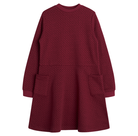 Noa Noa Miniature - Mini Girl Abby LS Dress - Print Red