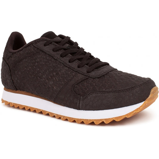 Woden - Sneakers, Ydun Croco II - Black