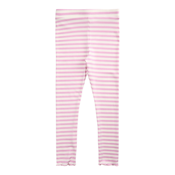 Liberté - Natalia KIDS Leggings - Lilac Pink Creme Stripe