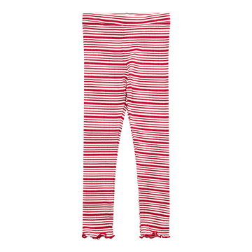 Liberté - Natalia KIDS Leggings, 21066 - Red White Stripe