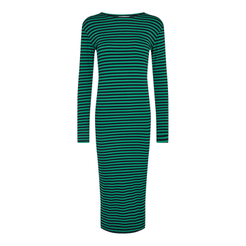 Liberté - Natalia Dress LS, 21162 - Navy Green Stripe