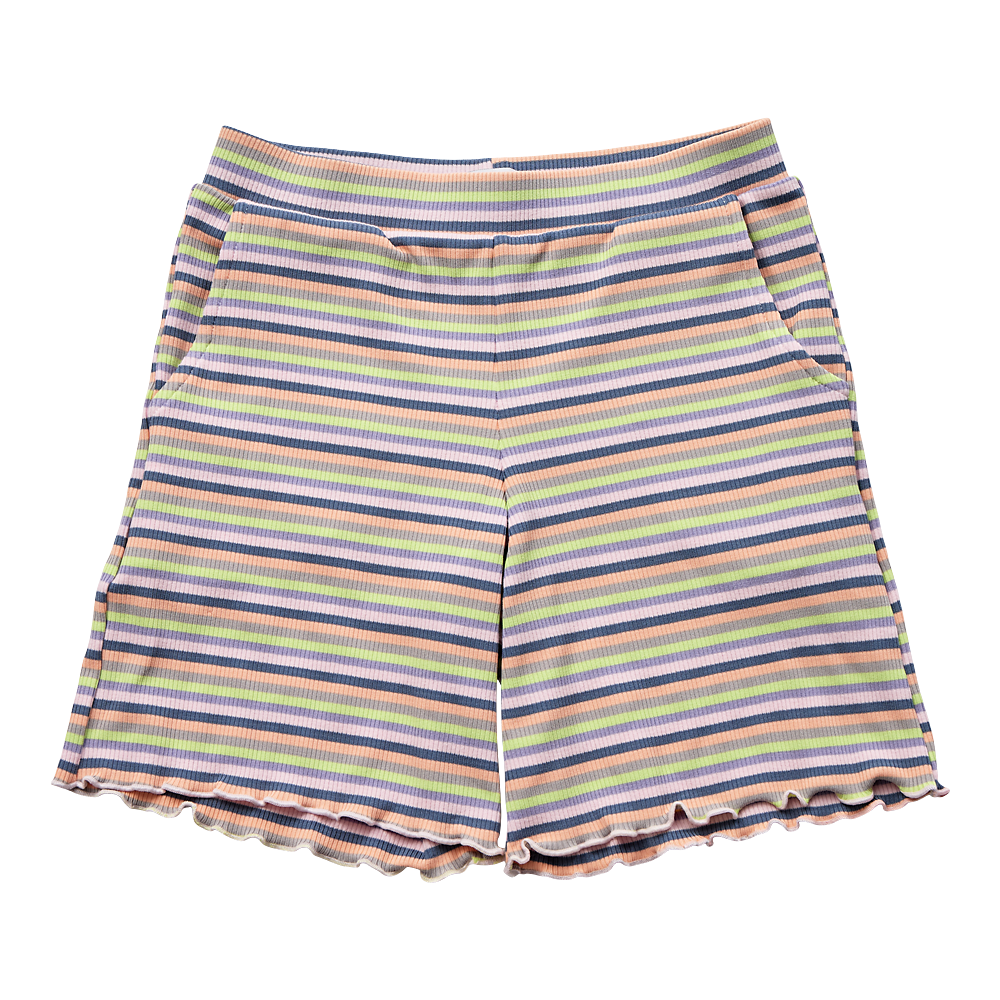 Liberté - Natalia KIDS Shorts, 21234 - Multi Grey Stripe
