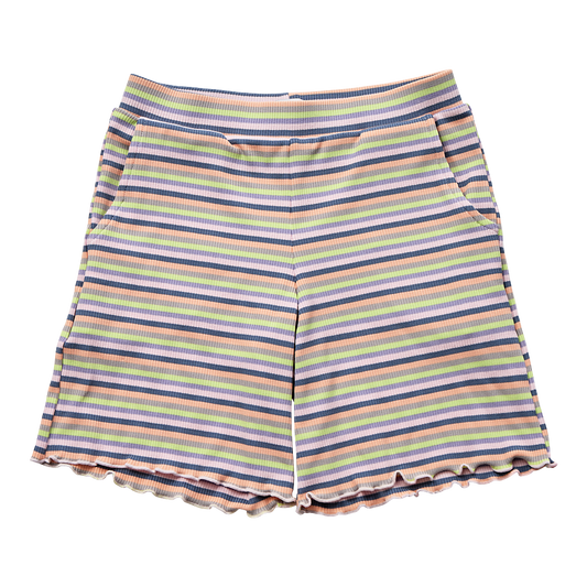 Liberté - Natalia KIDS Shorts, 21234 - Multi Grey Stripe
