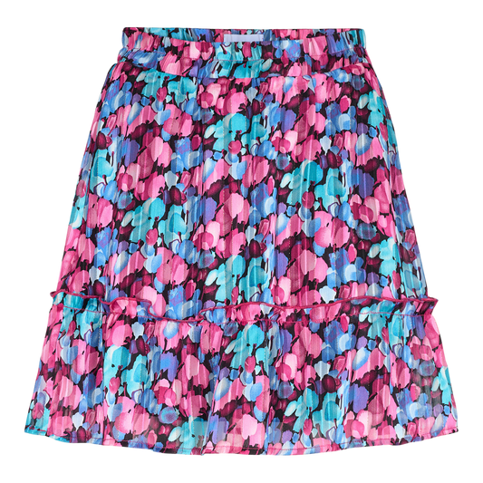 Liberté - Maggie Short Skirt, 21310 - Pink Blue Dotties