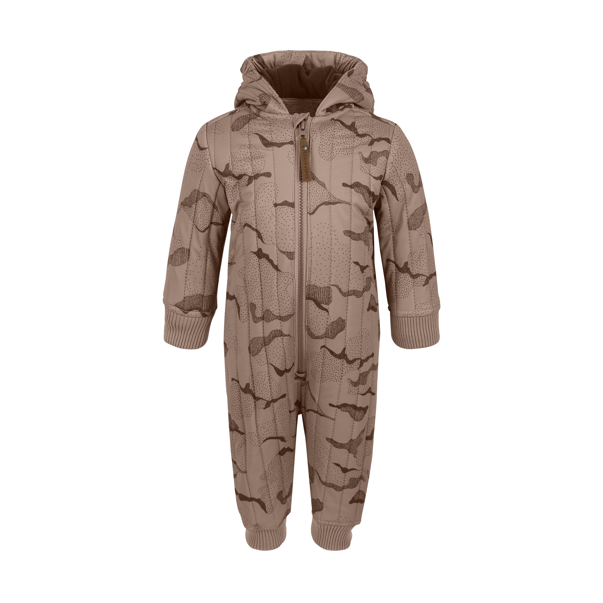 EN FANT - Thermal Suit Soft AOP, 240104 - Portabella