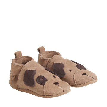 EN FANT - Slippers Animal Suede, 250228 - Affogat