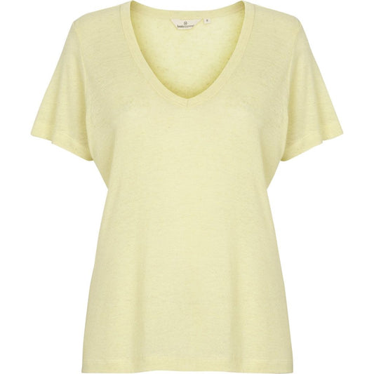 Basic Apparel - T-shirt, Monica - Soft Yellow