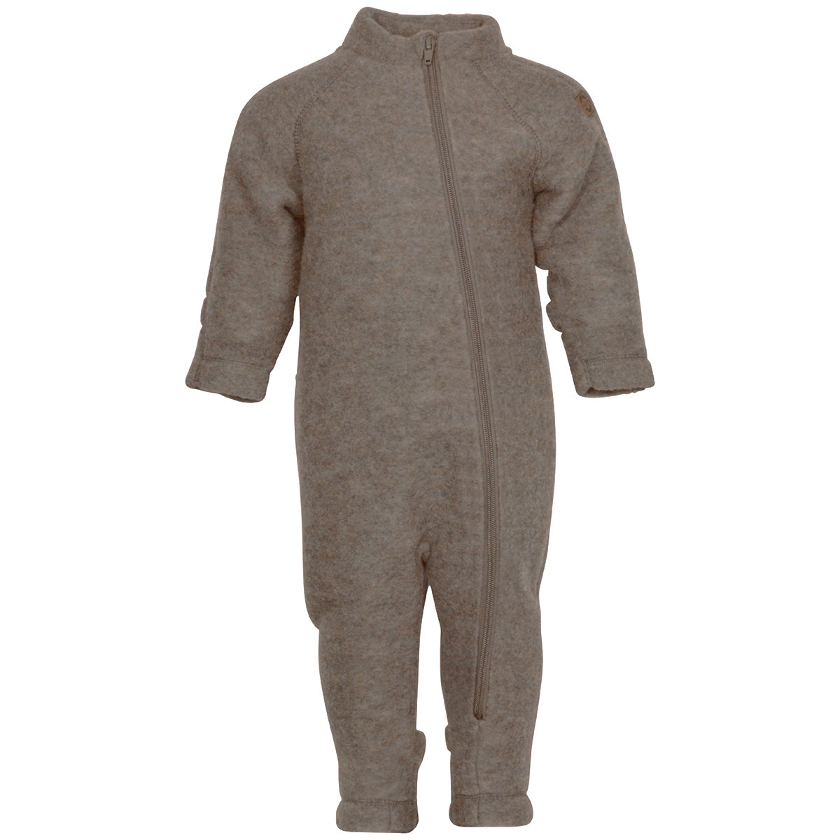 Mikk-Line - Wool Baby Suit, 50005 - Melange Denver