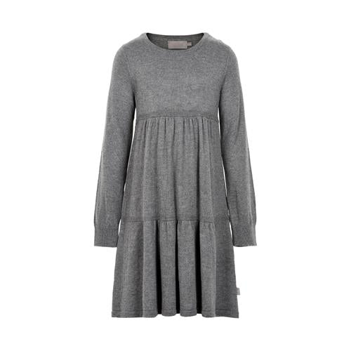 Creamie - Dress Knitted Wool (820856) - Mid Grey Melange