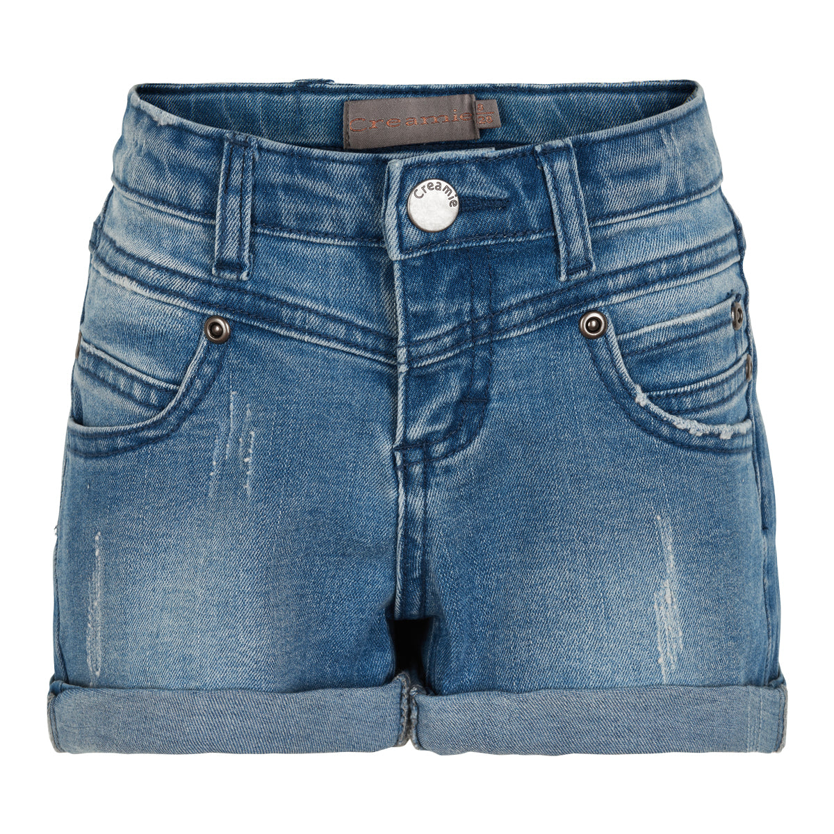 Creamie - Denim Shorts (821708) - Light Blue Denim