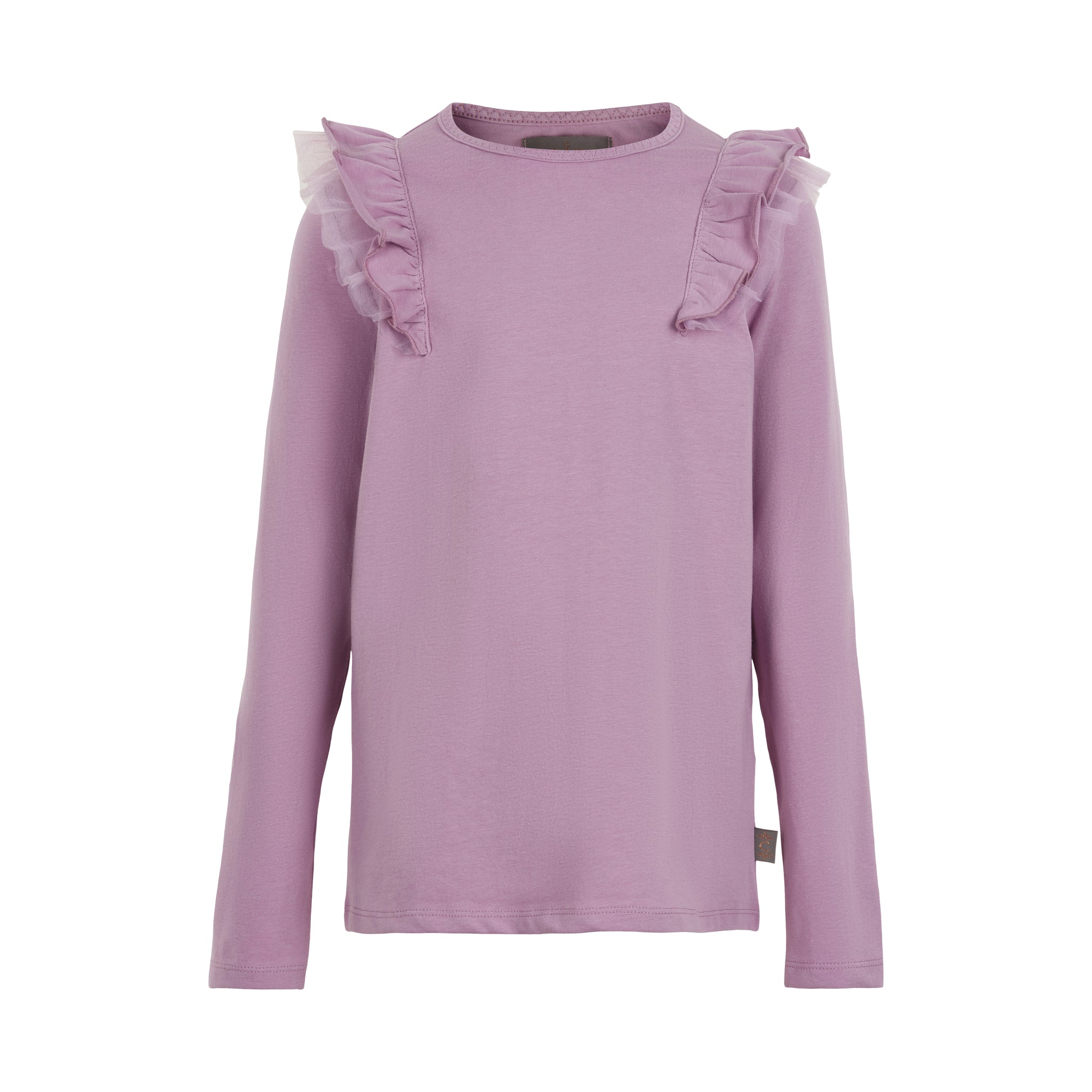 Creamie - T-shirt Ruffle LS (821766) - Lavender Mist