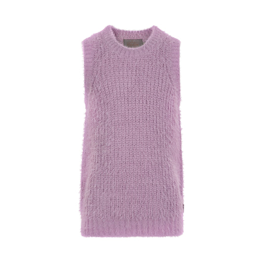 Creamie - Slipover Fluffy Knit (821782) - Lavender Mist