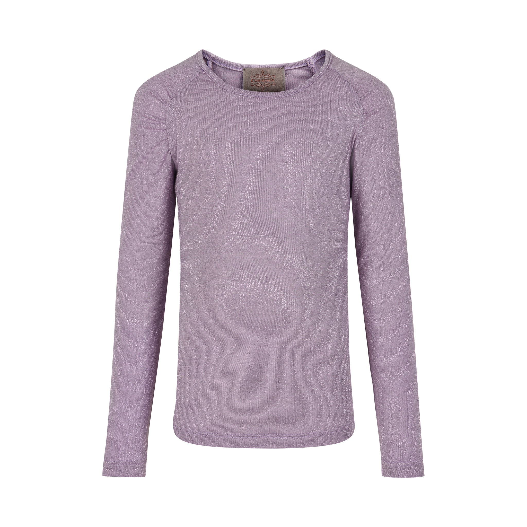 Creamie - T-shirt LS Glitter (821853) - Pastel Lilac