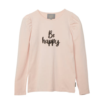 Creamie - T-shirt LS Happy (822103) - Rose Smoke