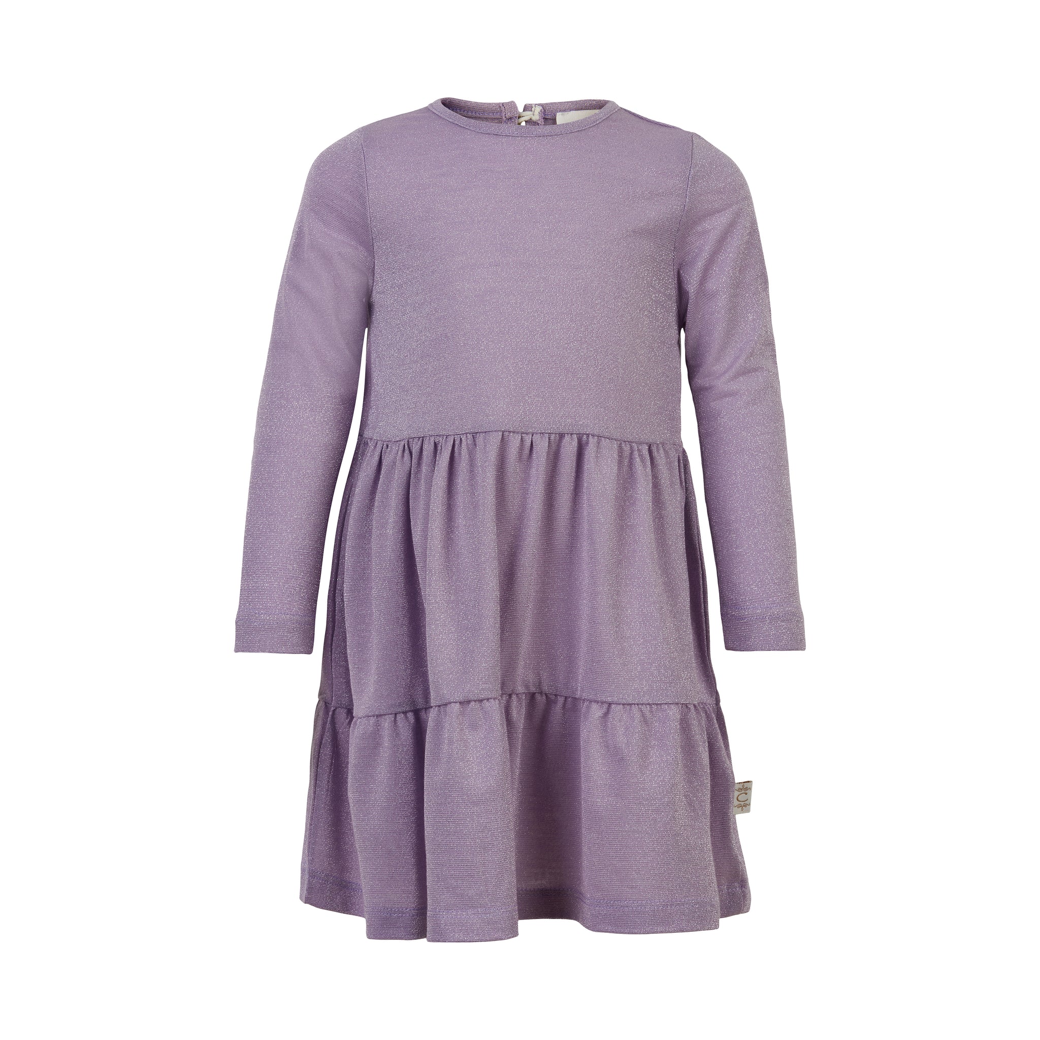 Creamie - Dress LS Glitter (840382) - Pastel Lilac
