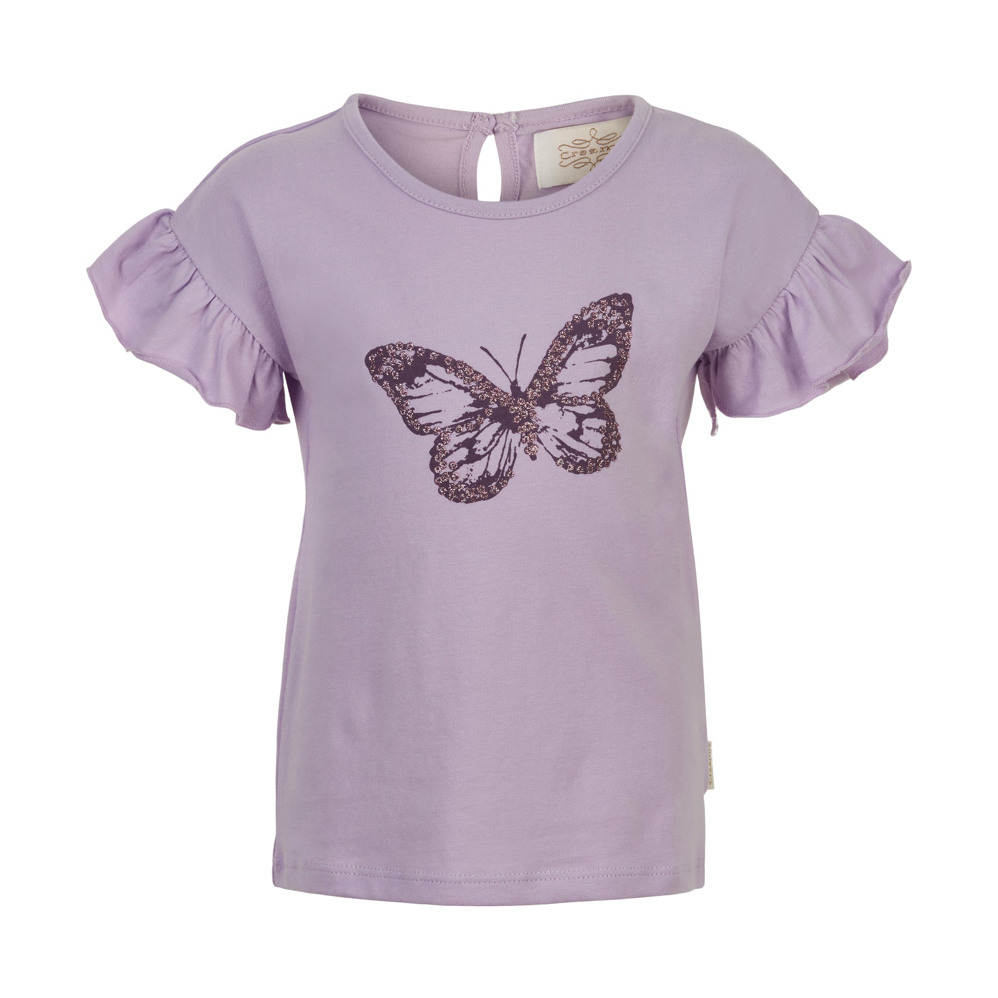 Creamie - T-shirt SS Butterfly (840421) - Pastel Lilac