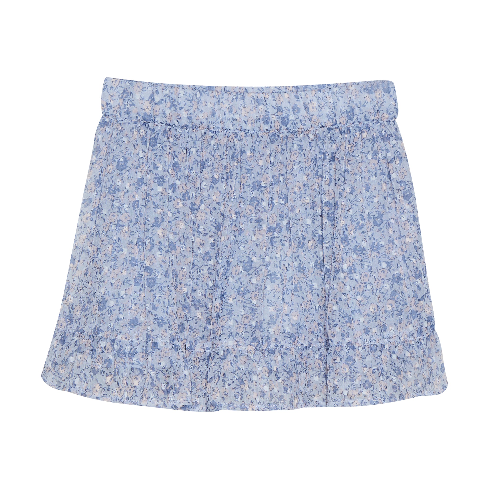 Creamie - Skirt Flower Dobby (840522) - Xenon Blue