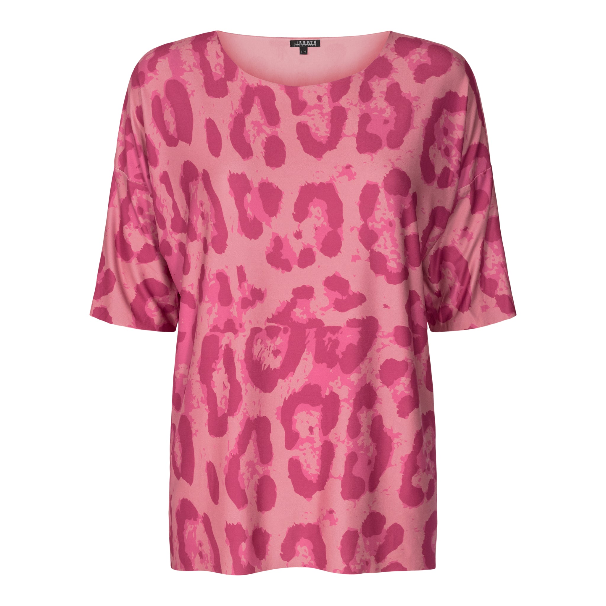 Liberté - T-shirt SS, Alma - Big Leo Pink