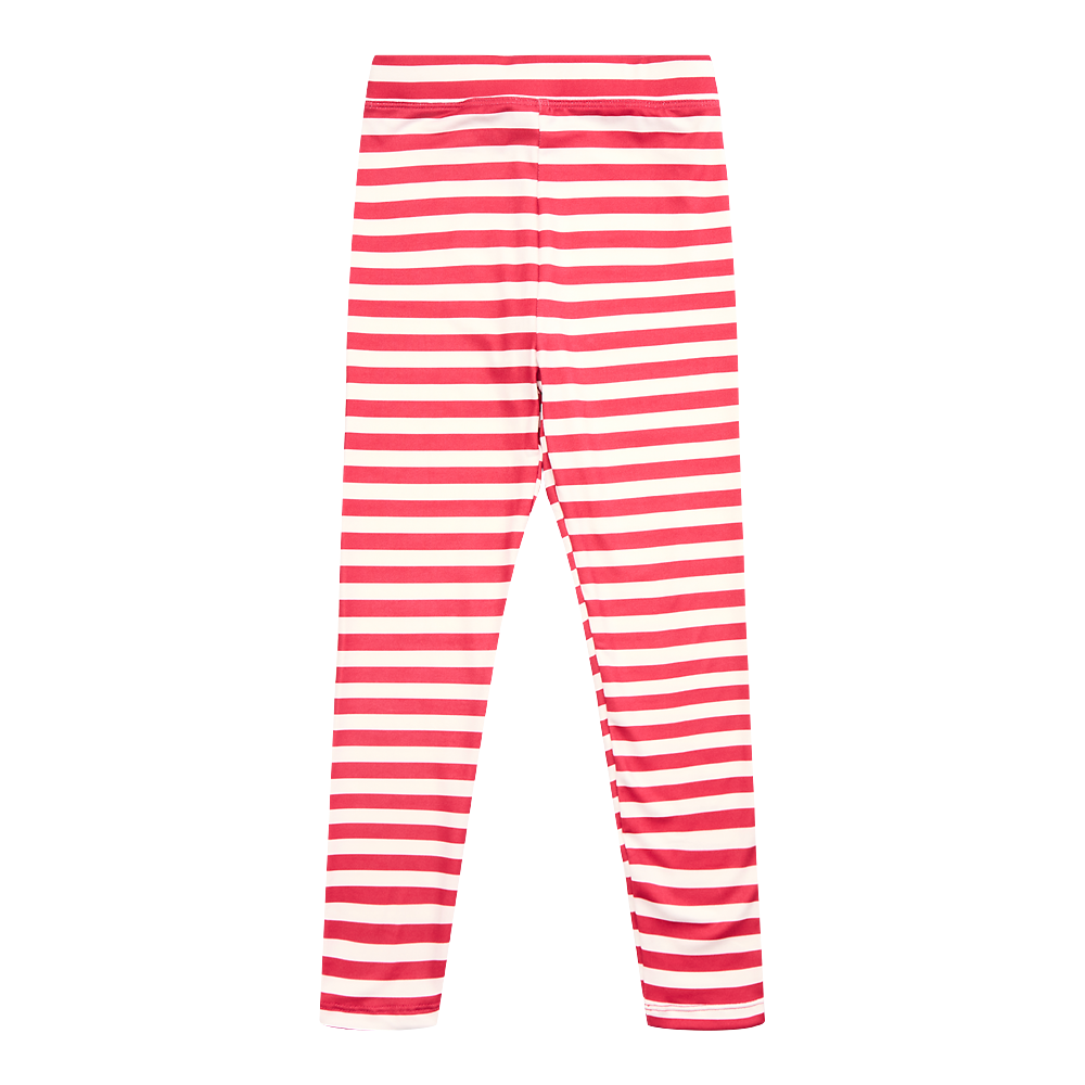 Liberté - Alma KIDS Leggings, 9650 - Red Creme Stripe