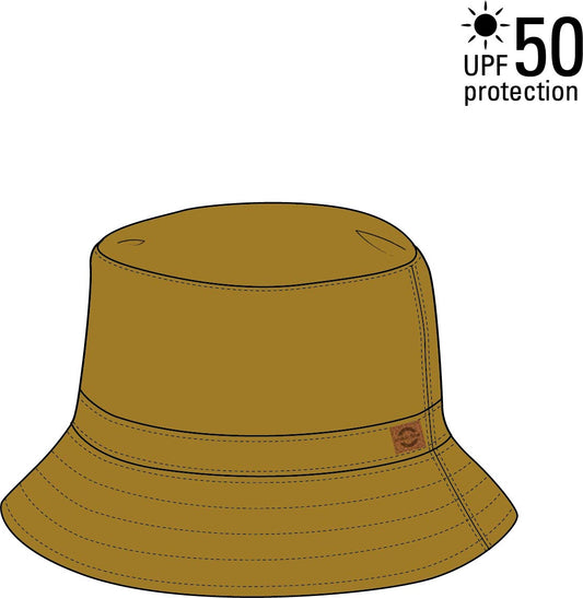 Mikk-Line - UV Summer Bucket Hat, 98106 - Cumin