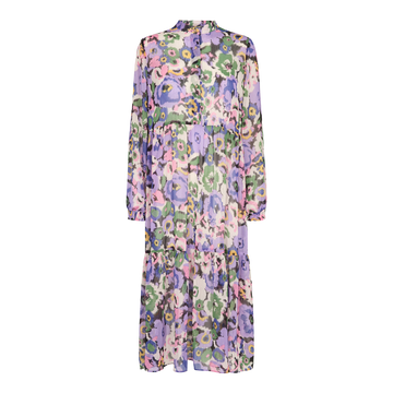 Liberté - Maggie LS Dress, 9929 - Lavender Blurry Flower