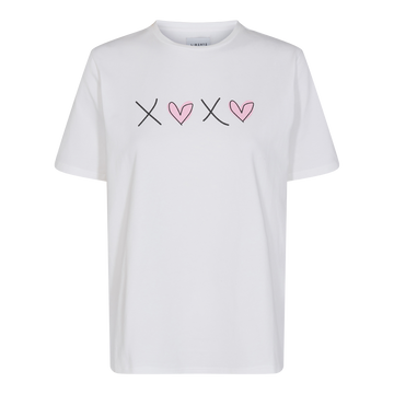 Liberté - Ginger T-shirt SS - White / XOXO