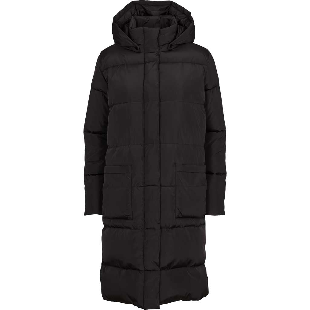 Basic Apparel - Dagmar Jacket Long - Black