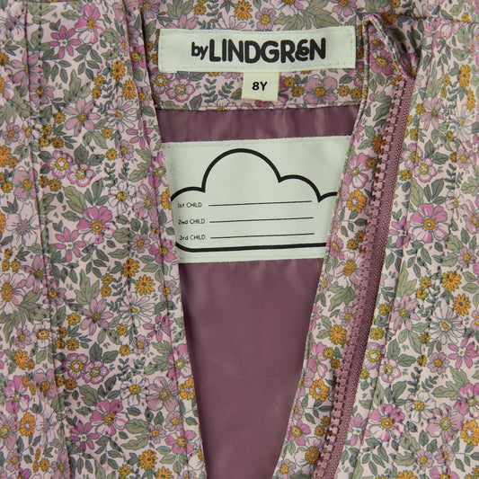 byLindgren - Little Sigrid Thermo Jacket - Shady Rose / Liberty Flower AOP