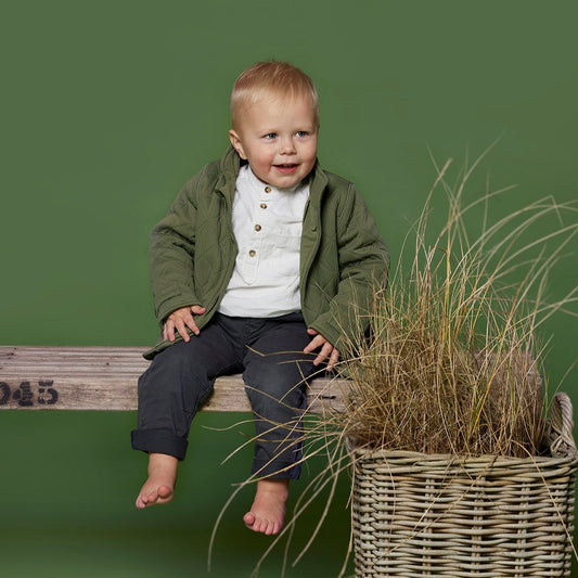 byLindgren - Little Leif Thermo Jacket - Green Leaf