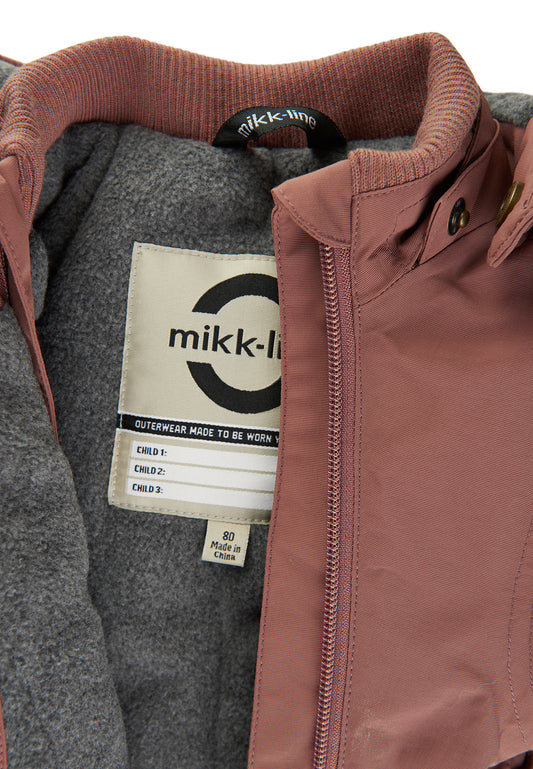 Mikk-Line - Nylon Baby Jacket Solid, ML1669 - Nutmeg