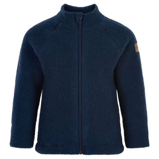Mikk-Line - Wool Baby Jacket, NOOS50001 - Blue Nights