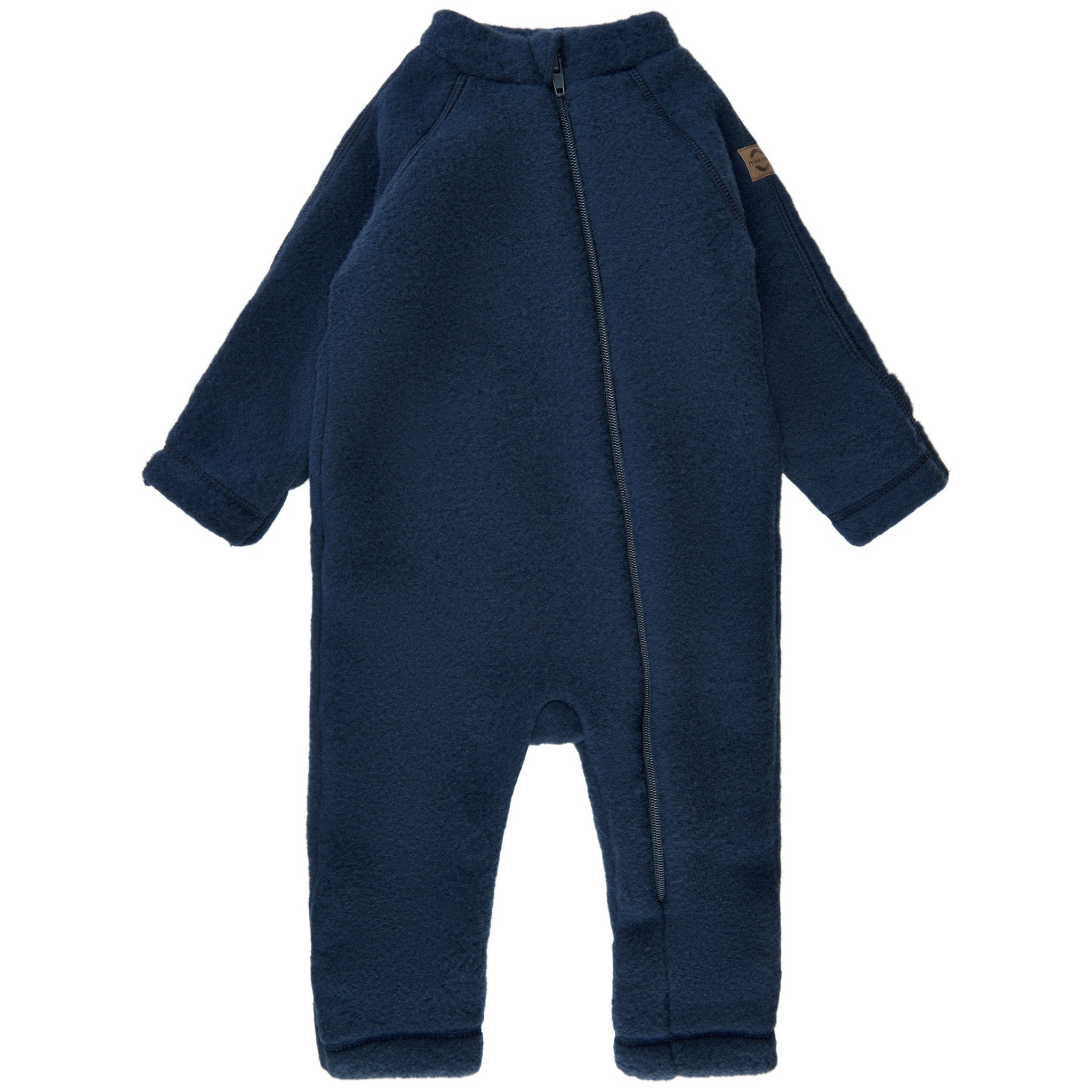Mikk-Line - Wool Baby Suit, 50005NOOS - Blue Nights