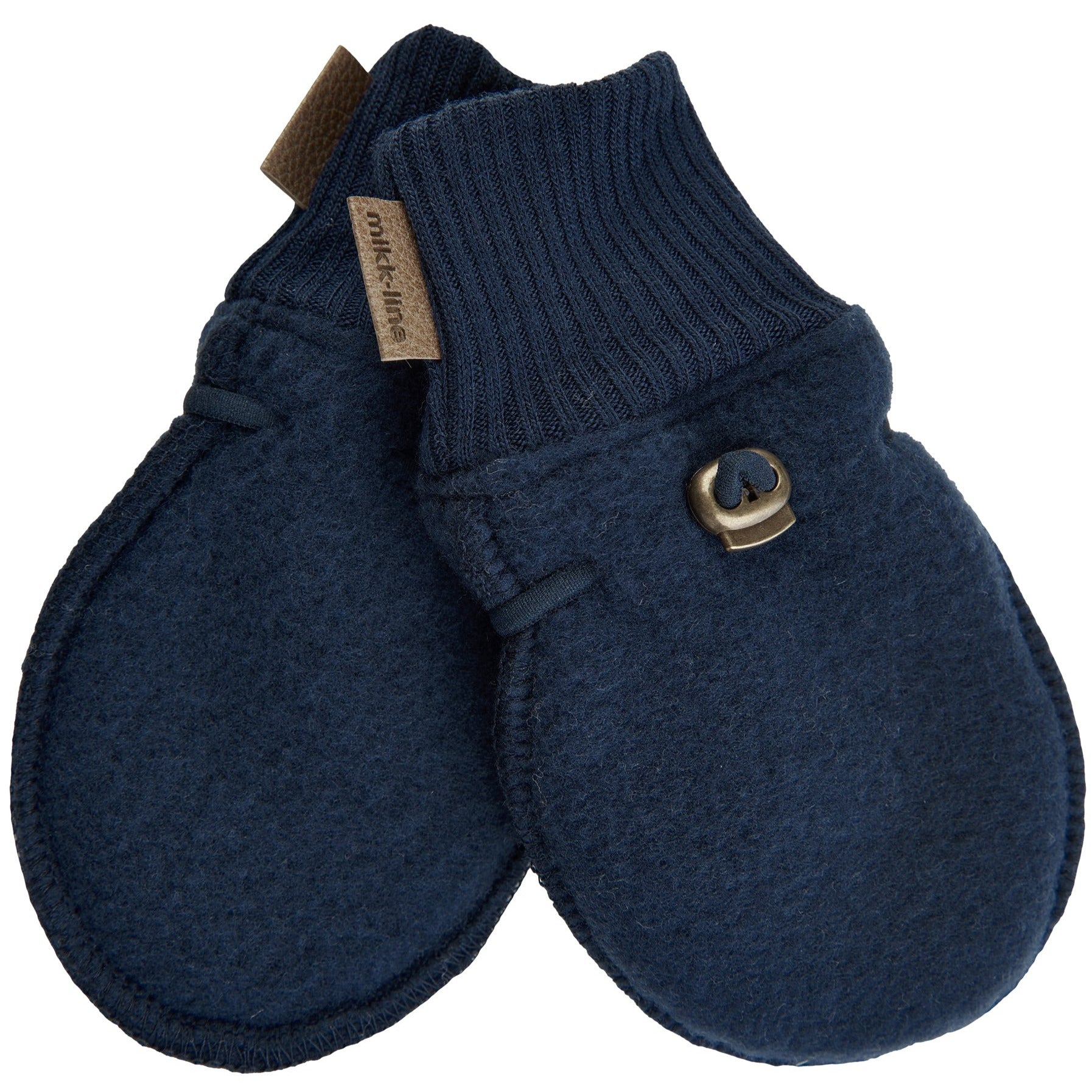 Mikk-Line - Wool Mittens, NOOS9315 - Blue Nights