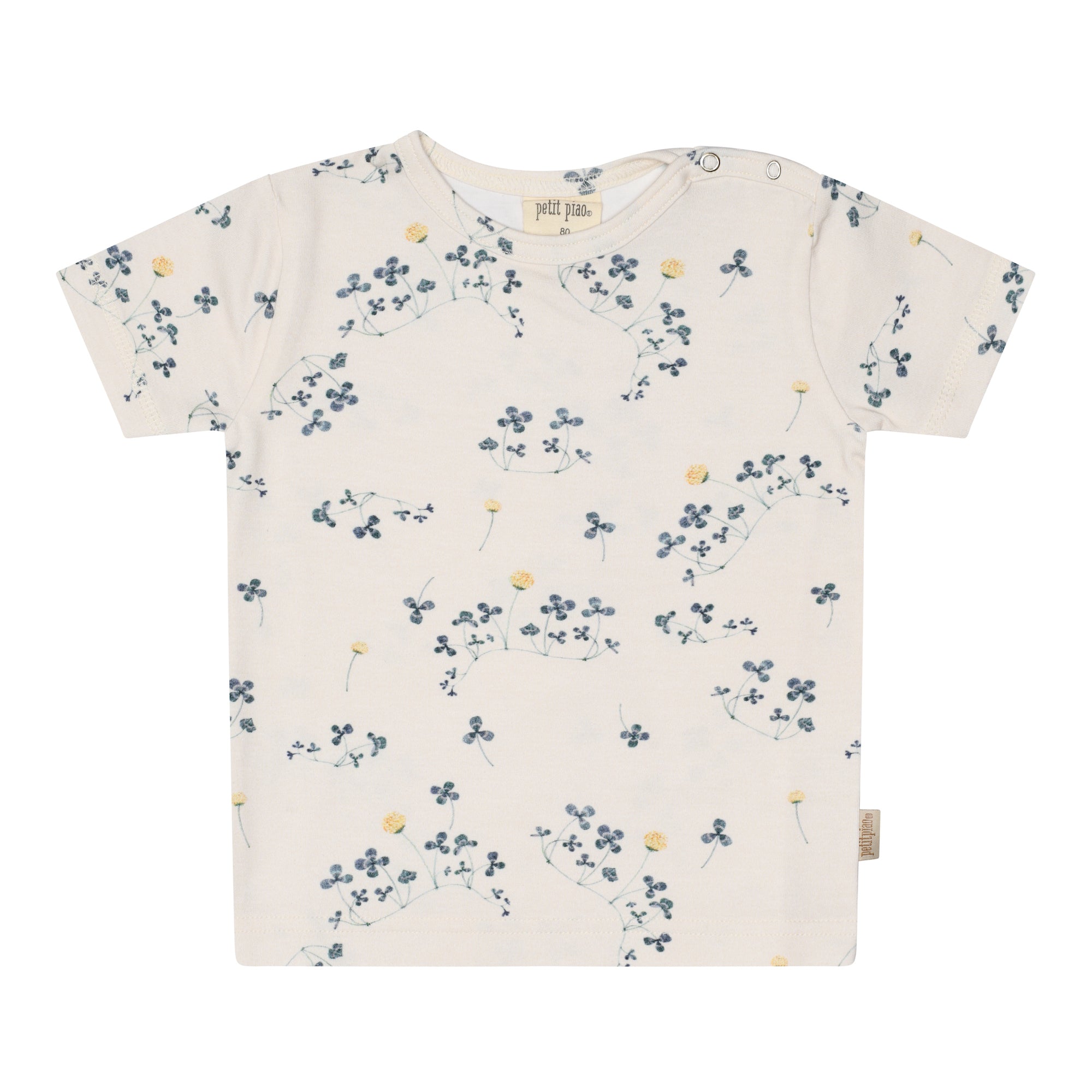 Petit Piao - T-shirt SS Printed, PP205 - Clover
