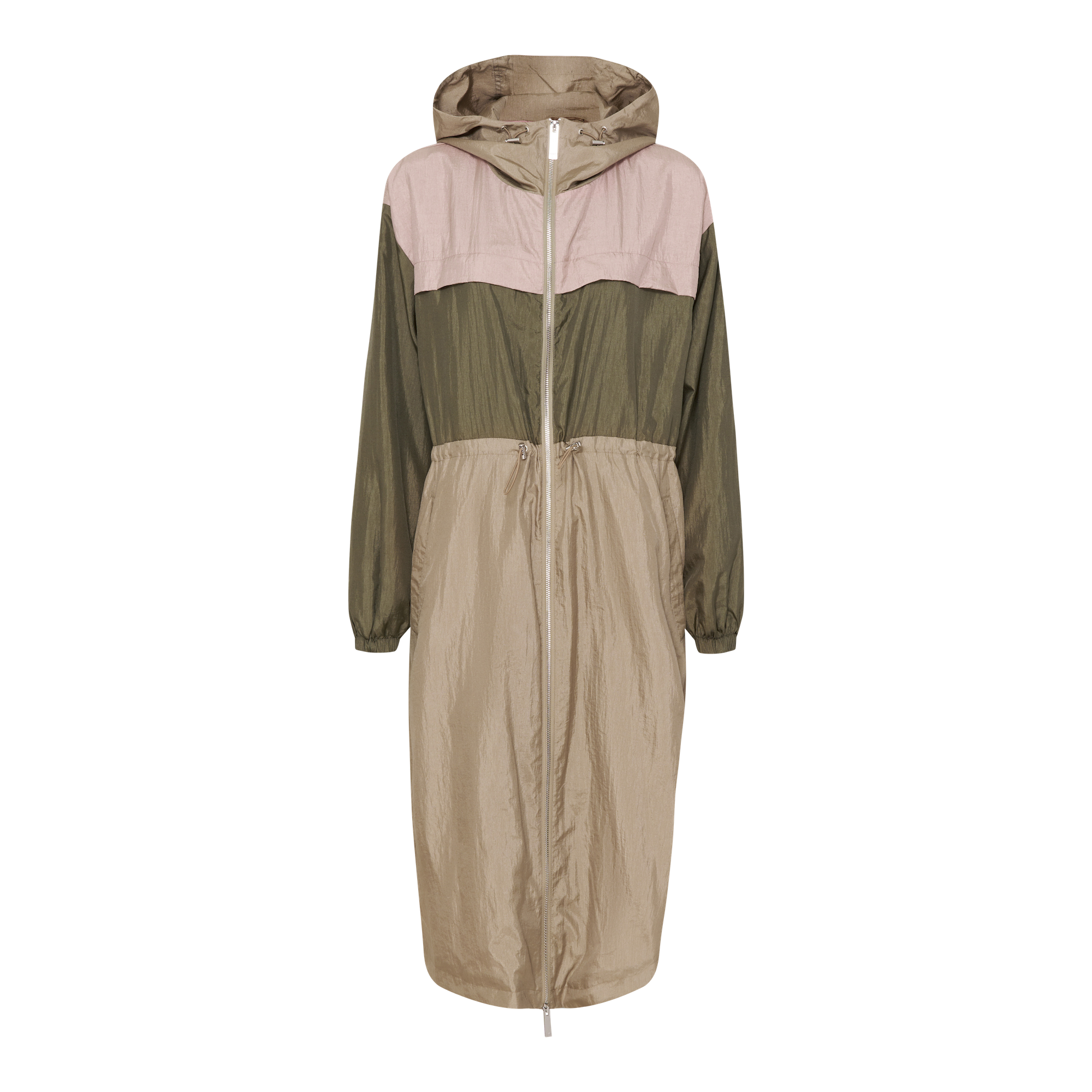 Ticket Woman - Paula 3-Color Jacket, 180050 - Taupe / Dusty Olive / Rose