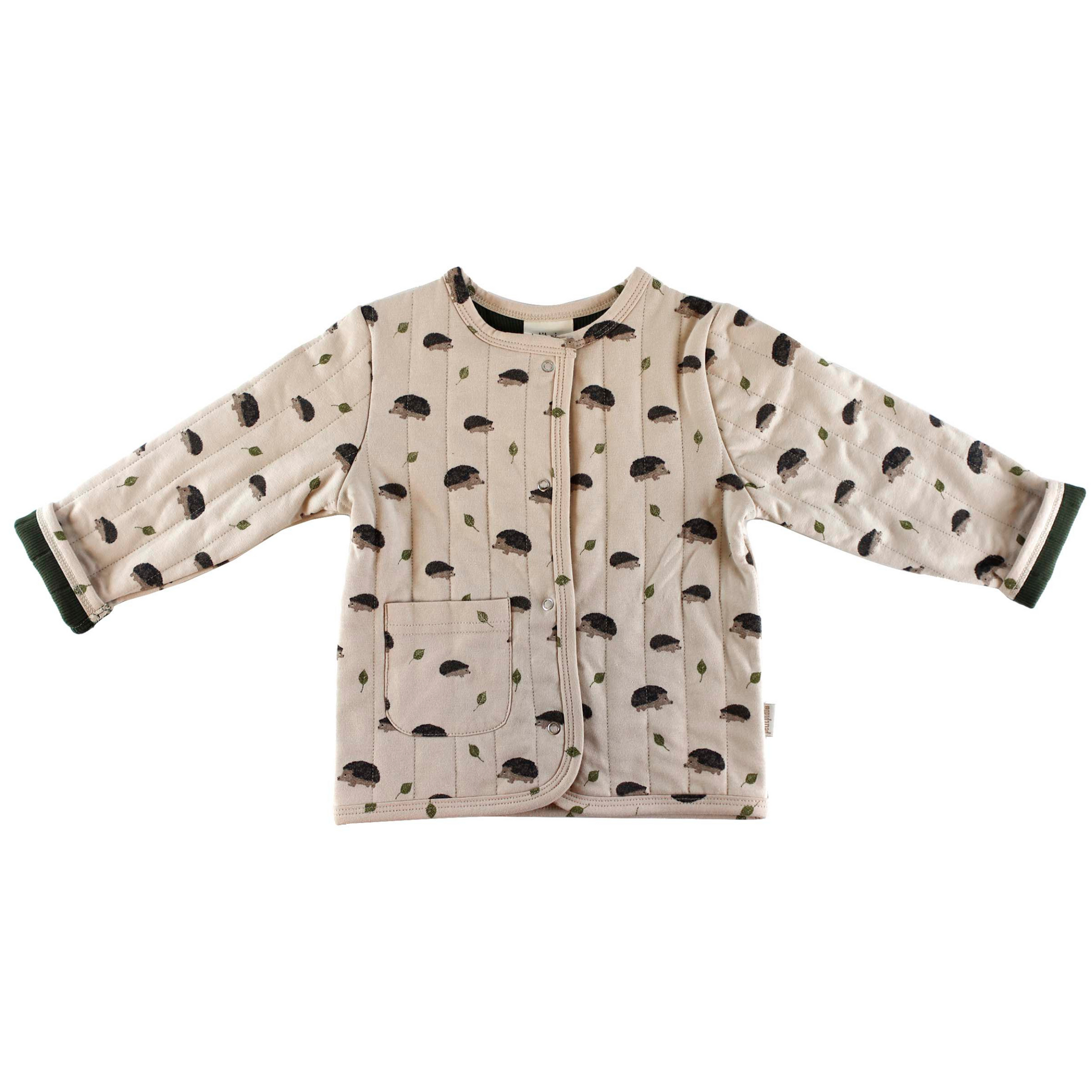 Petit Piao - Quilted Jacket Printed, PP245 - Hedgehog
