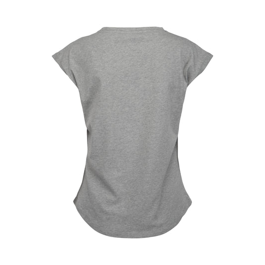Sofie Schnoor - T-shirt, Nikoline - Grey Melange / Silver