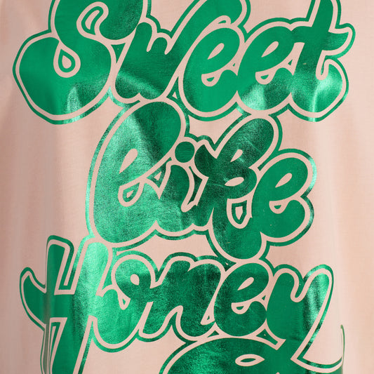 Sofie Schnoor - T-Shirt S221268 - Cameo Rose / Green