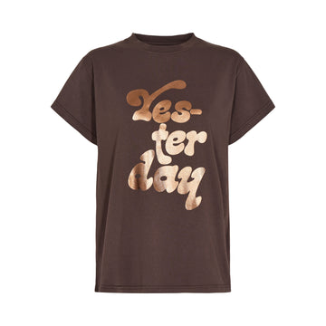 Sofie Schnoor - T-shirt, S223298 - Dark Brown