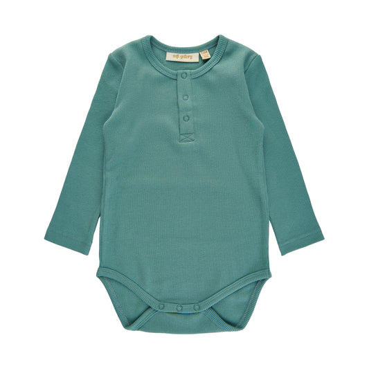 Soft Gallery - Joss Rib LS Body - Mineral Blue