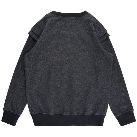 Soft Gallery - Baptiste Shoulder Lurex Sweatshirt - Phantom