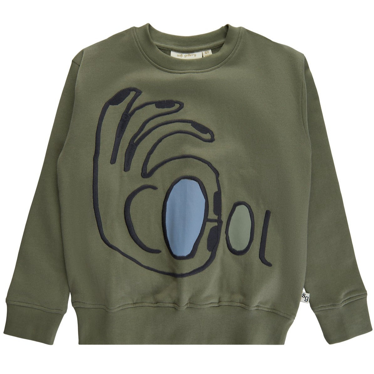 Soft Gallery - Baptiste Cool Sweatshirt - Deep Lichen Green