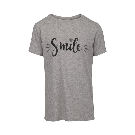 Petit by Sofie Schnoor - T-shirt, Smil - Grey Melange