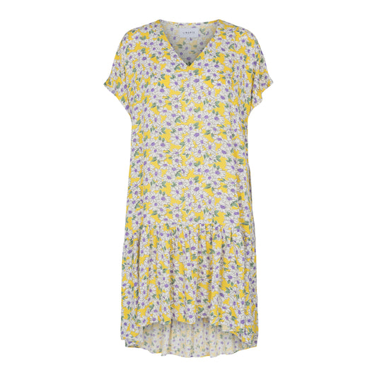 Liberté - Signe Dress SS - Yellow Flower